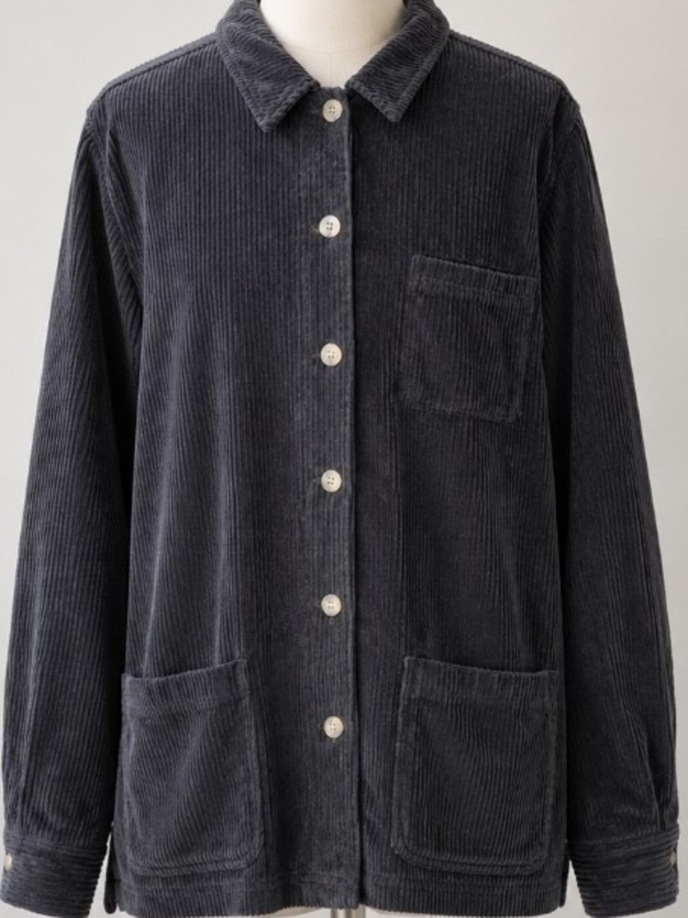 Appleseed's Black Corduroy Barn Jacket